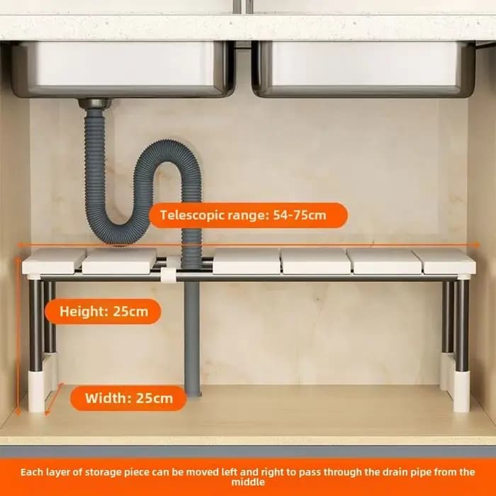 Support de rangement empilable pour garde-robe