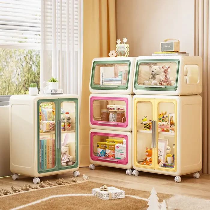 Armoire de rangement de jouets pour enfants