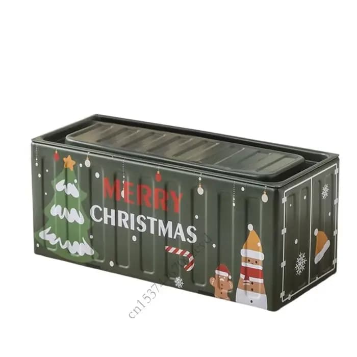 Boîte rangement moderne Conteneur en métal durable pour décoration bureau à domicile P9YB
