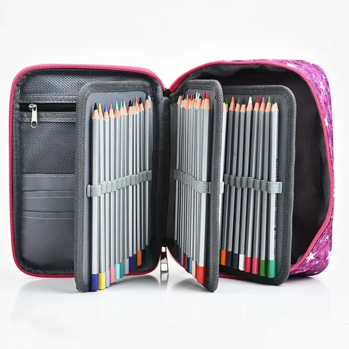 Sac de rangement pour crayons de couleur 72 couleurs