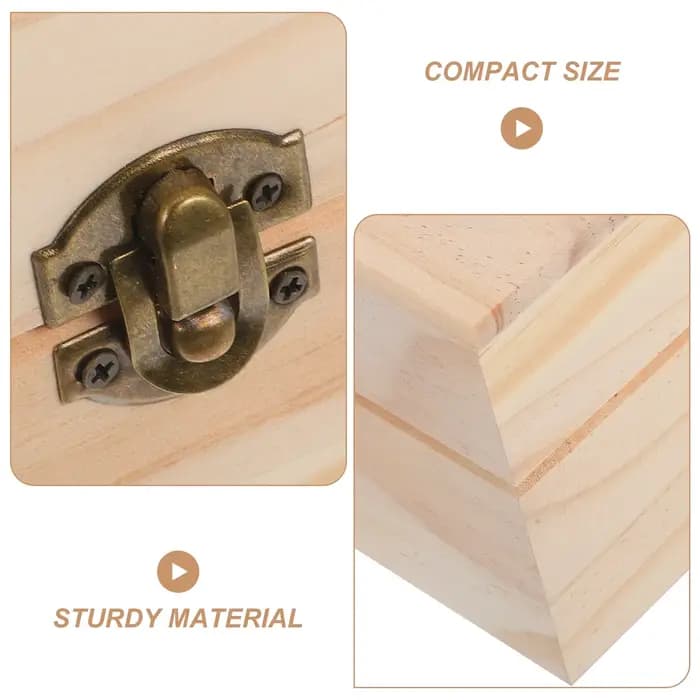Boîte de rangement en bois pour huiles essentielles