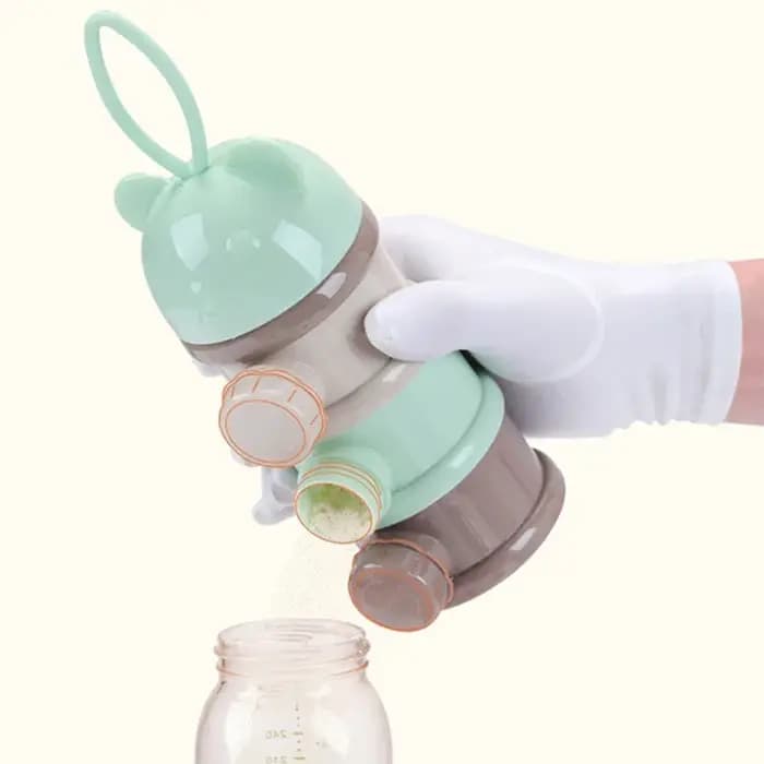 Boîte de stockage de lait en poudre amovible pour bébé