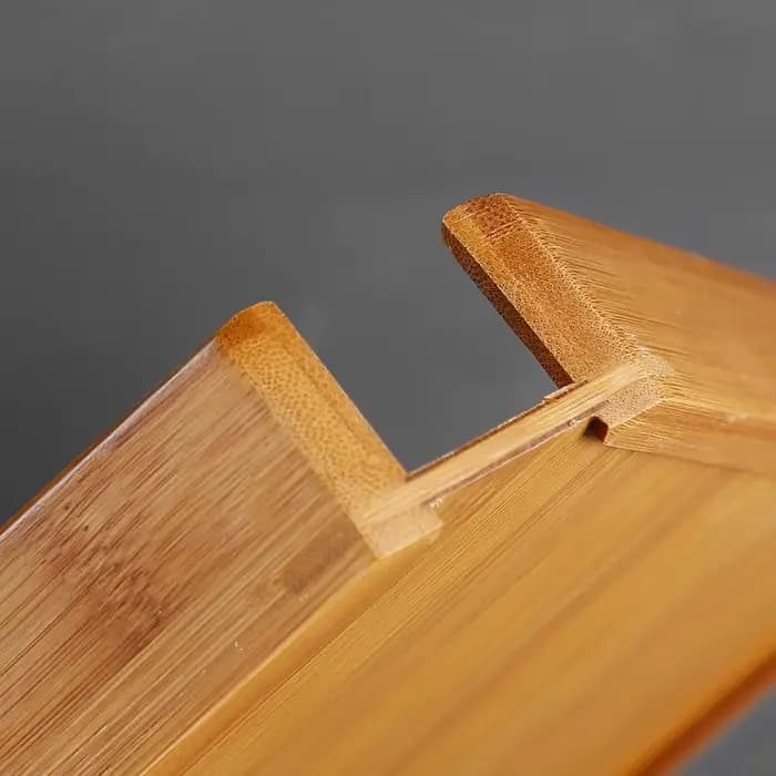 Boîte de rangement multicouche en bambou pour thé et aliments