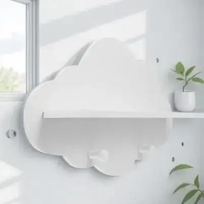 Étagère flottante en bois