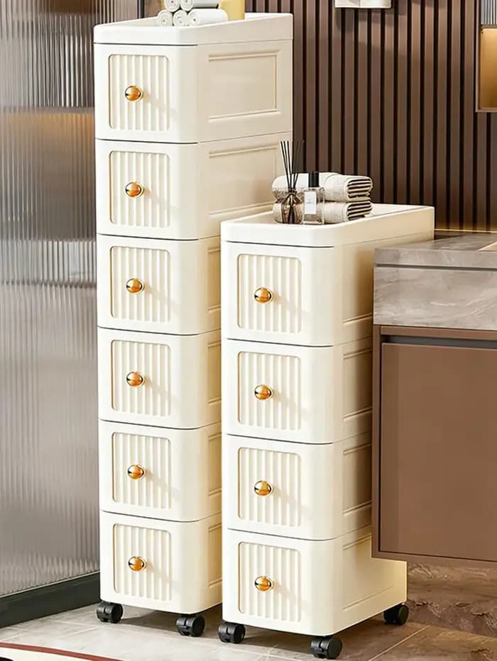 Meuble de rangement étroit de 15 cm de large pour cuisine