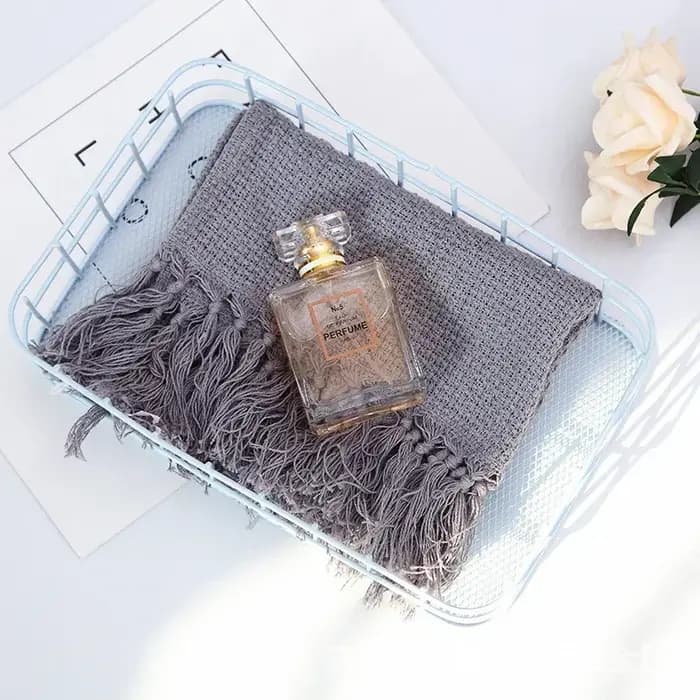 Panier en fer nordique maquillage jouet boîte de rangement