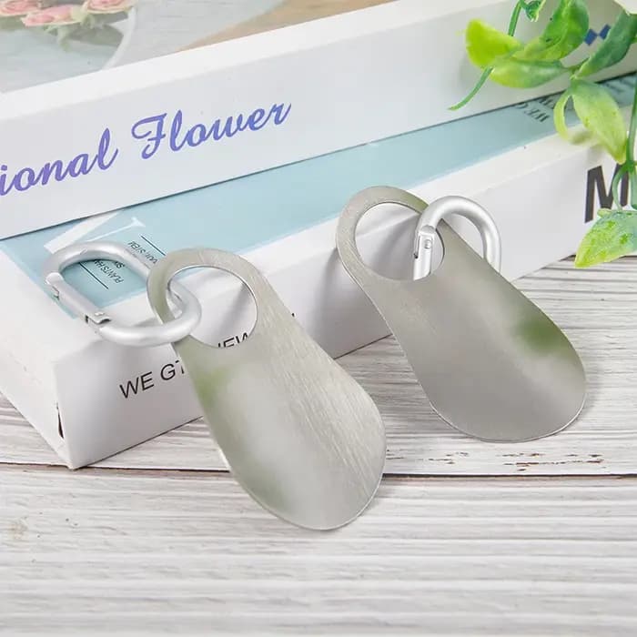 1 pièce Chausse-pied professionnel en acier inoxydable de 7