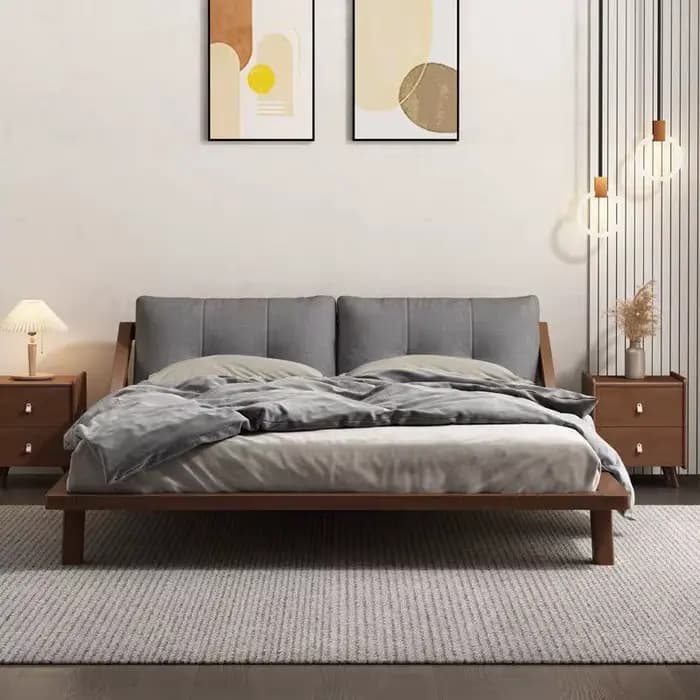 Rangement lit Double chambre Table de chevet lit de couchage français tables de nuit King Mobili Per La Casa accessoires de maison