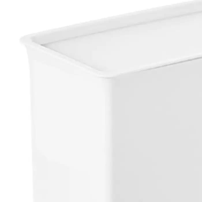 Boîte de rangement pour lessive avec couvercle