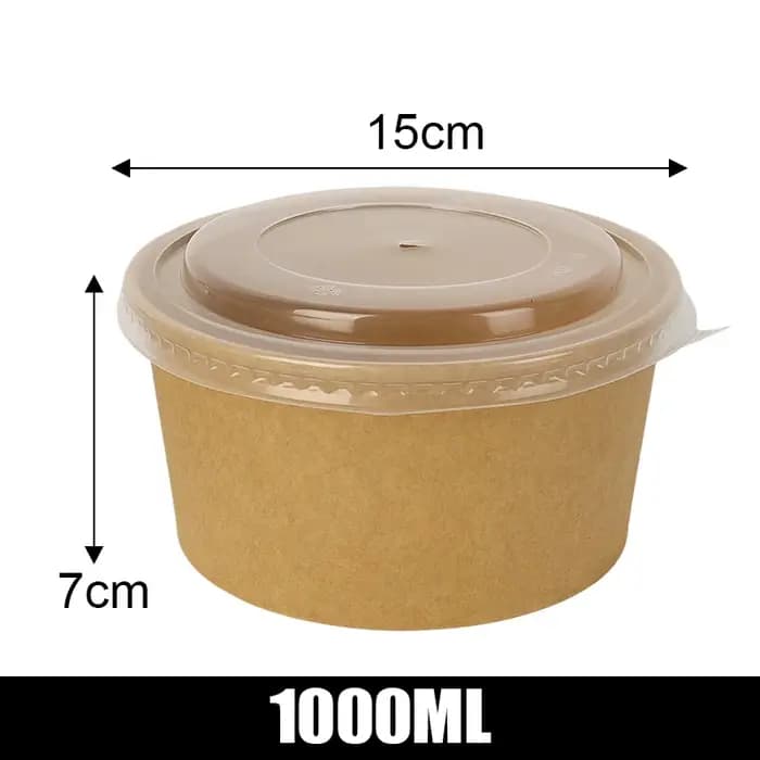Boîtes d'emballage jetables 500/750/1000ML