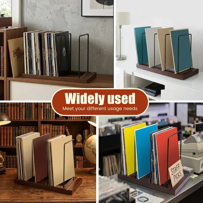 Support de rangement pour disques vinyles
