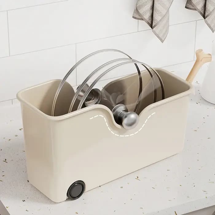 Mallette de Rangement avec Roulettes pour Cuisine