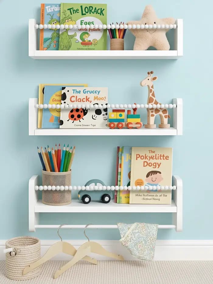 Étagères à livres pour chambre d'enfant