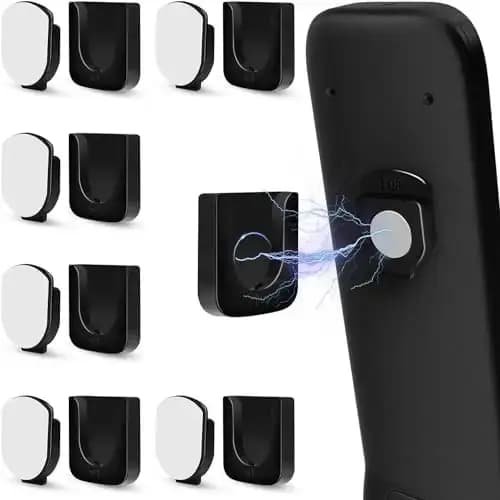 Crochets de rangement magnétiques pour télécommande domestique