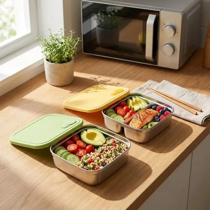 Conteneur alimentaire portable pour salade de fruits