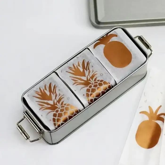 Boîte en fer rectangulaire de haute qualité