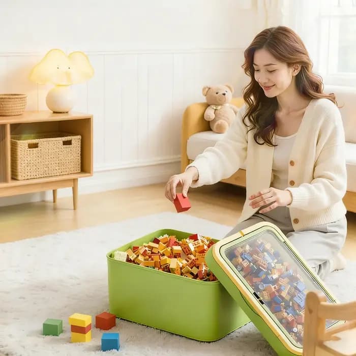 Boîte de rangement/organisateur de grande capacité