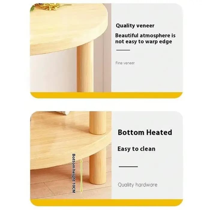 Table de chevet moderne en bois