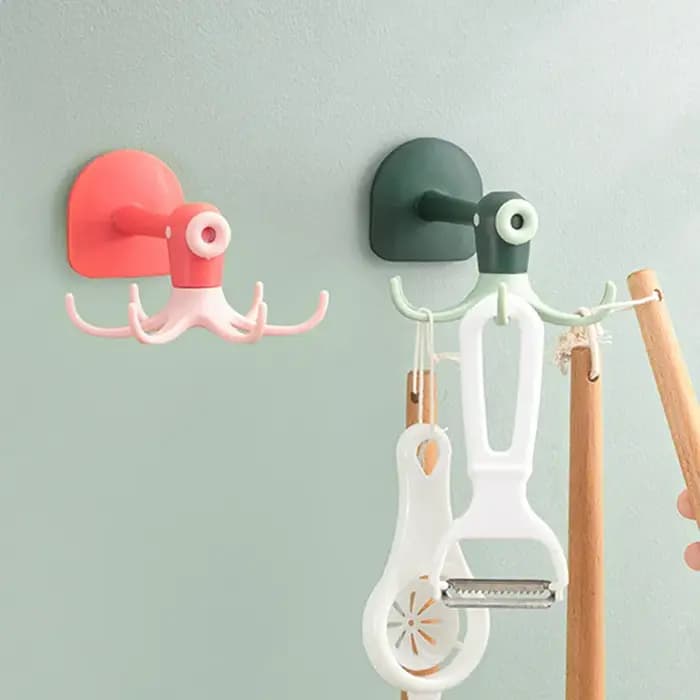 Crochet de rangement de cuisine rotatif à 360 degrés