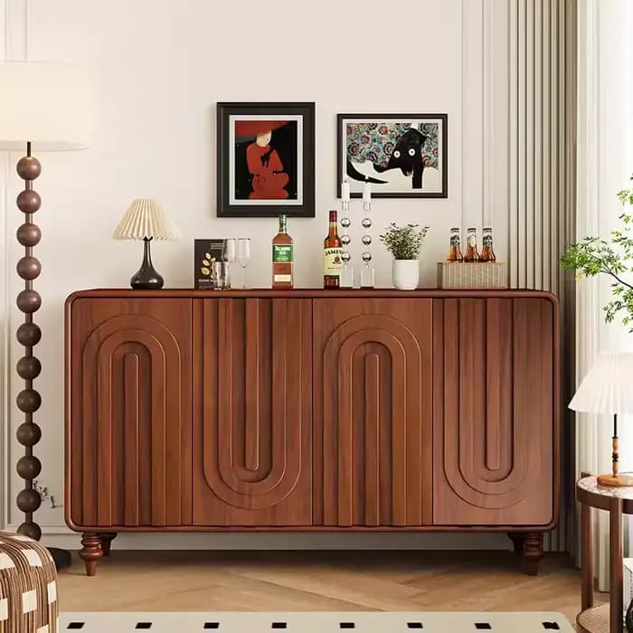 Affichage armoire d'angle ménage enfants Arcade artisanat