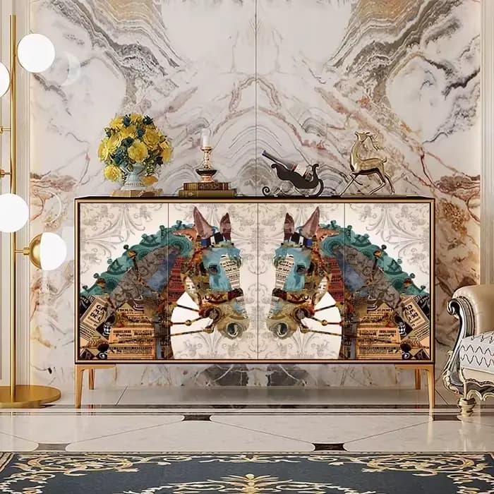 Meuble de rangement de luxe moderne pour bureau
