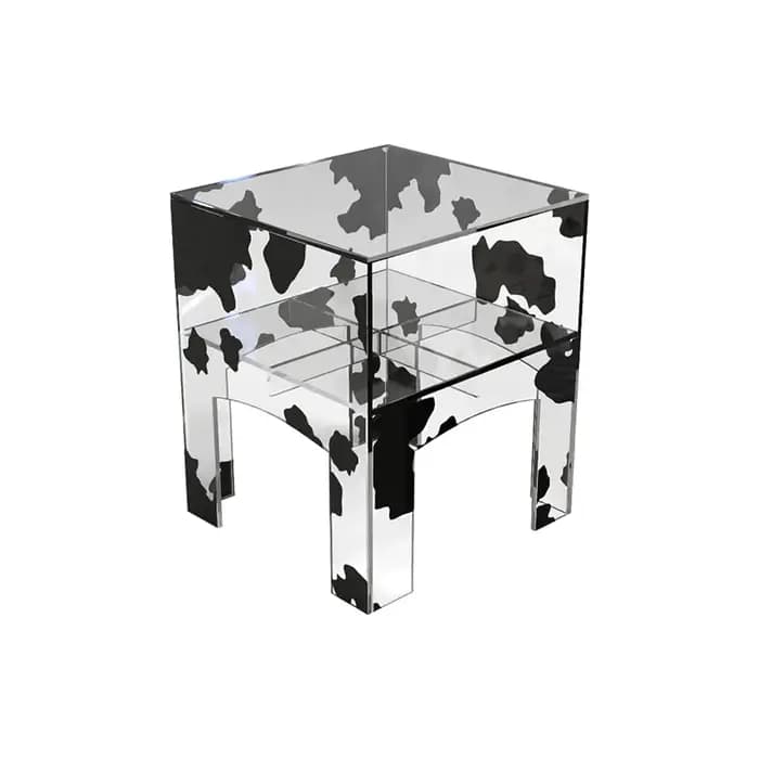Table d'appoint compacte pour canapé de salon