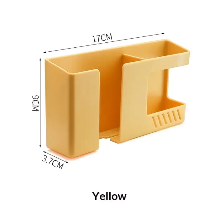 Boîte de rangement pour télécommande - Boîte murale sans perçage - Support mural pour la recharge de
