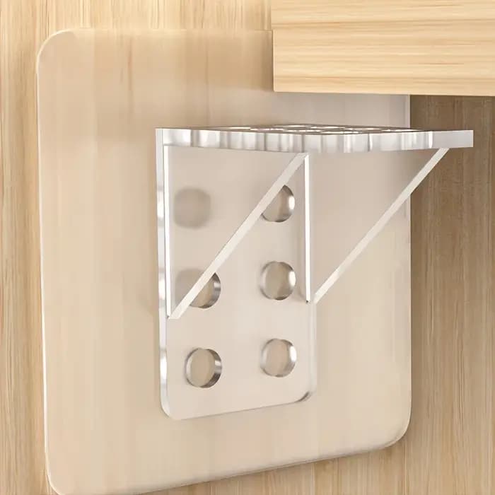 Supports d'étagère en plastique robustes
