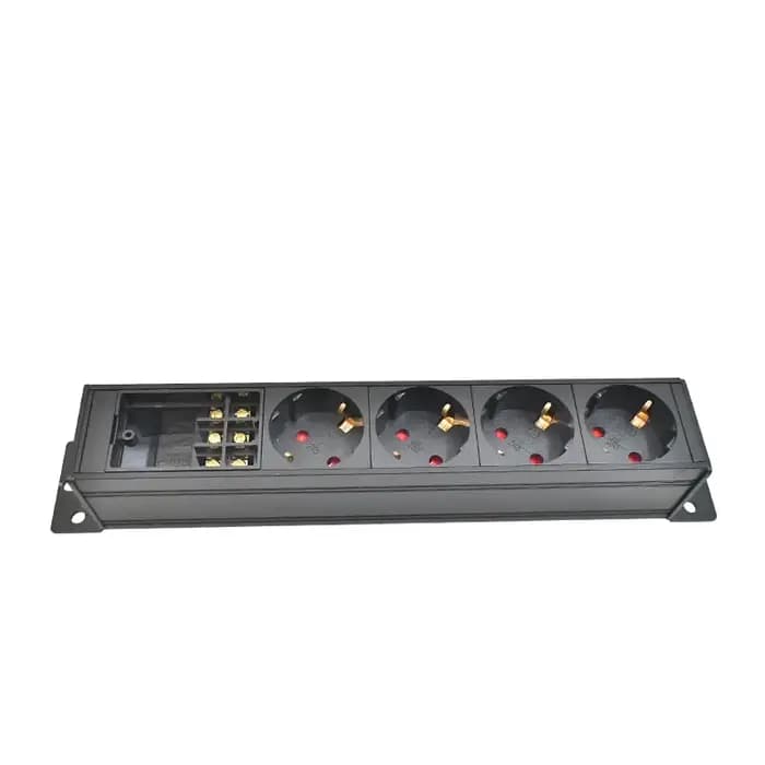 PDU multiprise réseau armoire rack mur desktopConnect les fils vous-même 1-11AC EU avec boîte de jonction