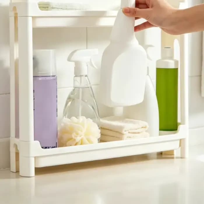 Organisateur de rangement étroit à 3 niveaux pour porte