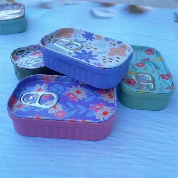 Boîte de rangement aléatoire 1 pièce pour sardines fraîches