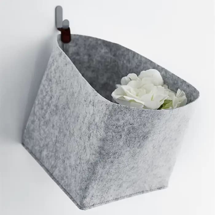 Divers vêtements feutre paniers de rangement maison salle de bain seau à linge bureau articles