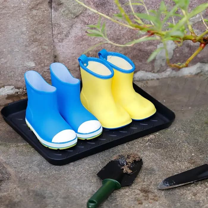 1/2 pièces Plateau de rangement robuste pour chaussures de voiture