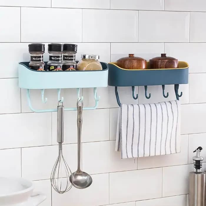 HOCorner-Étagères Murales de Rangement de Douche, T1, Accessoires, 1x