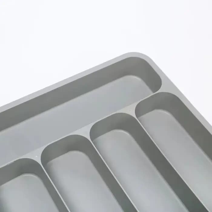 Organisateur de tiroir à couverts en plastique