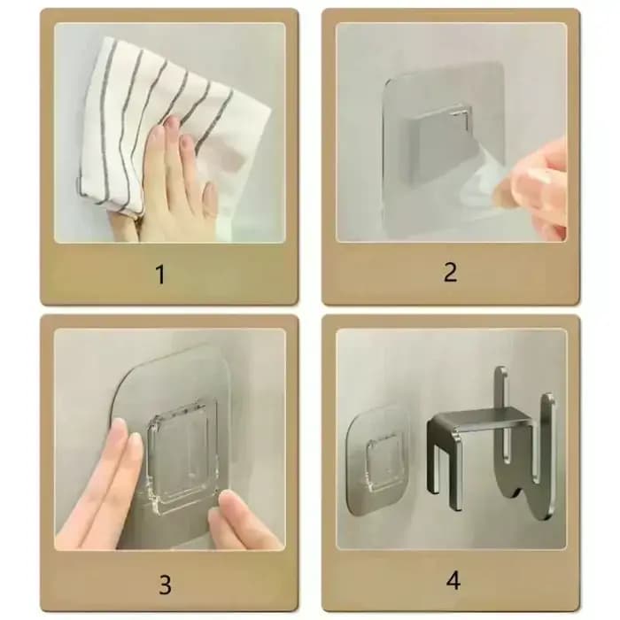 Étagère murale pour pantoufles de salle de bain