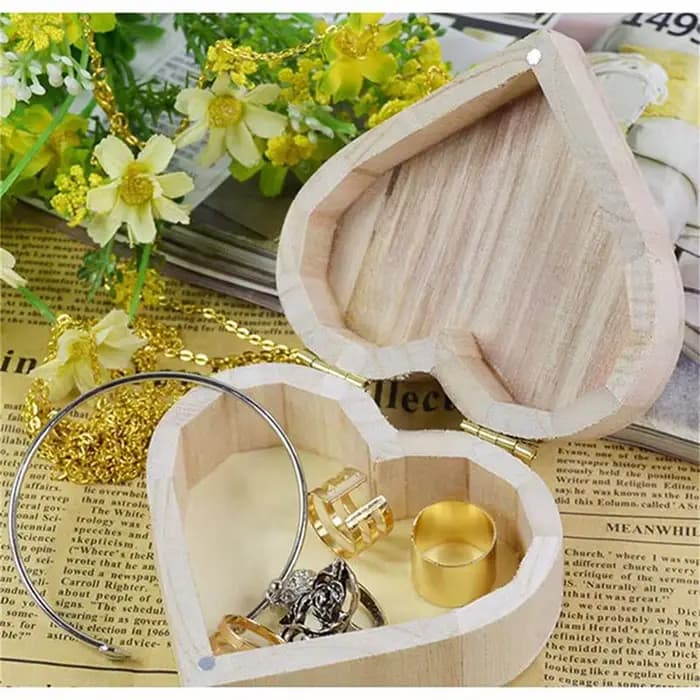 Boîte de rangement en bois