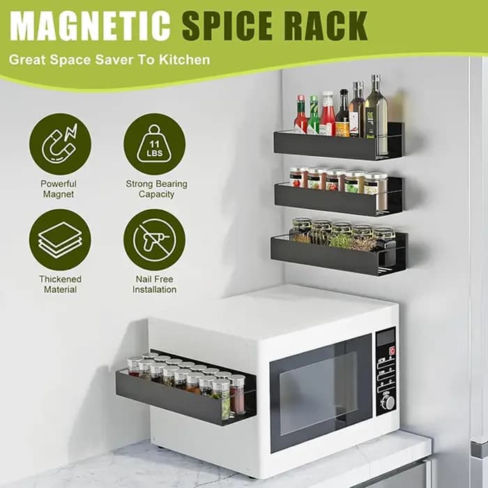 Nouvelle étagère magnétique pour réfrigérateur