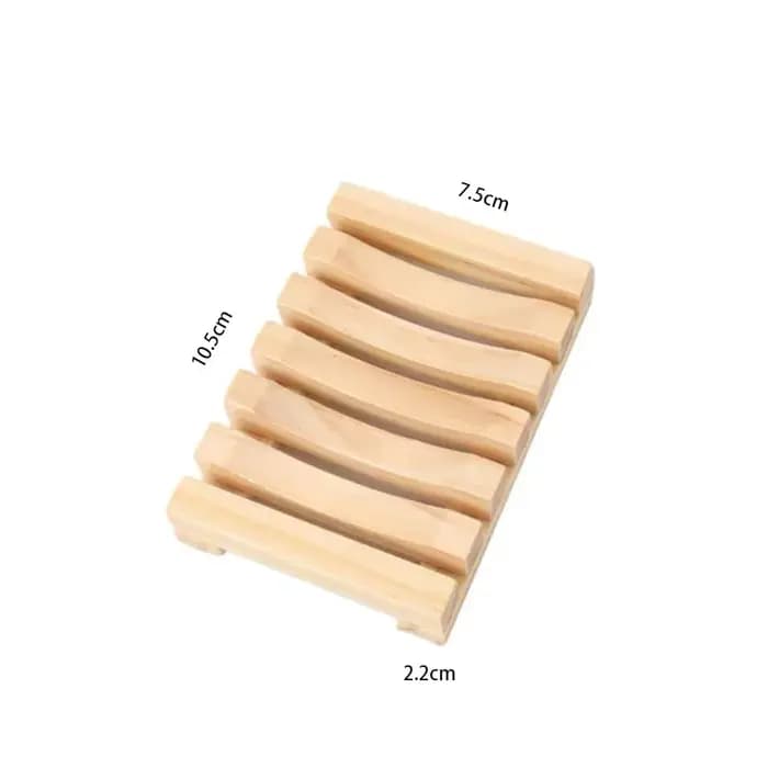 Nouvelle boîte à savon en bois porte-savon de bain