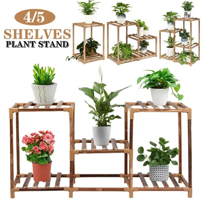 Support à plantes à 4/5 étagères
