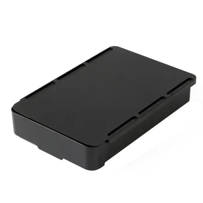 Boîte de rangement de table autocollante multifonctionnelle grande capacité sous