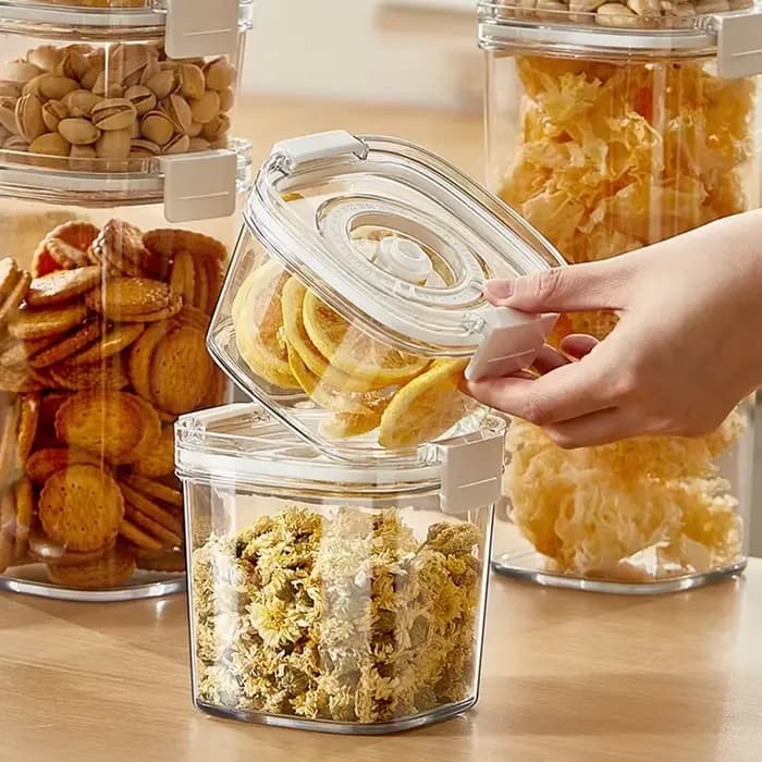 Récipient scellé sous vide pour grains de café électriques