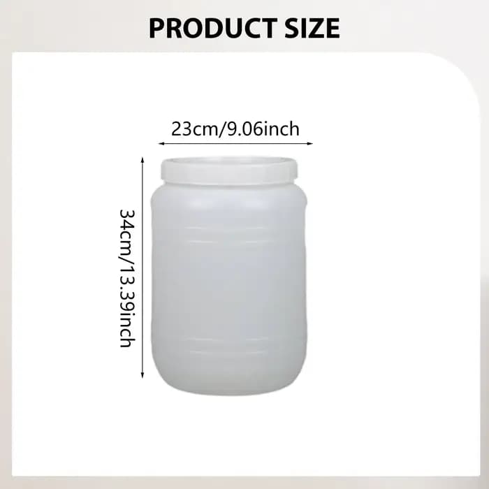 Bac de rangement pour seau d'eau avec couvercle