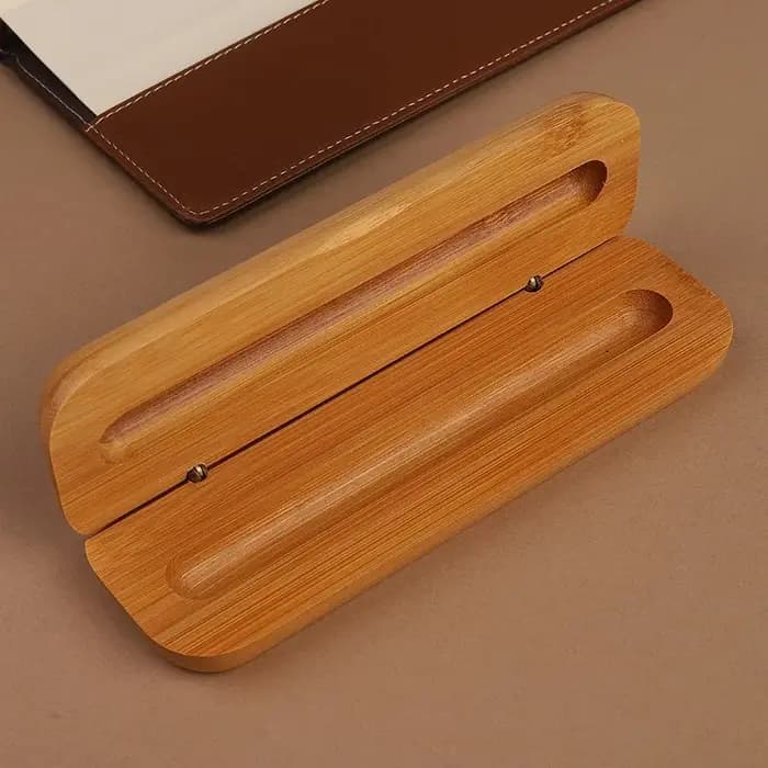 Coffret cadeau en bois pour stylo plume à bille fait à la main