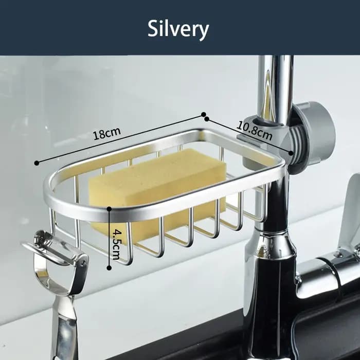 Étagère de panier en aluminium monocouche pour shampoing, rangement de douche Regina, support T1, cr
