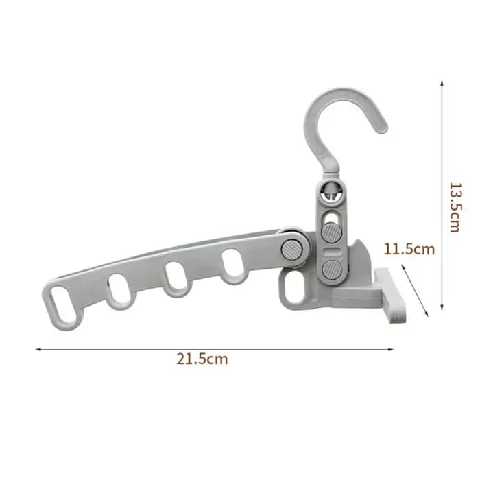 Nouveaux hôtels pliable vêtements support de séchage cinq trous multi-fonction