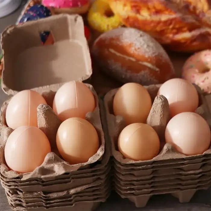 Cartons d'œufs en pâte de papier pratiques à 4 grilles
