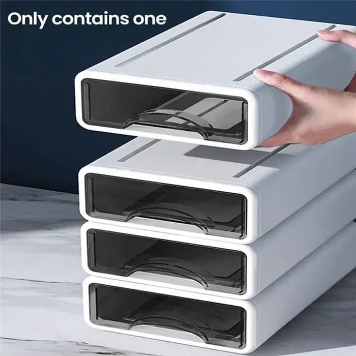 Boîte de rangement de bureau avec tiroirs - Papeterie