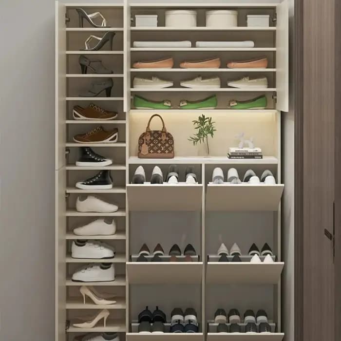 Meuble à chaussures moderne avec tiroirs