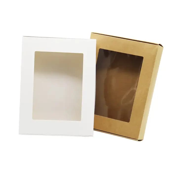 Boîtes en papier d'emballage pliantes simples de Style avion